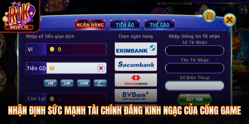 Nhận định sức mạnh tài chính đáng kinh ngạc của cổng game